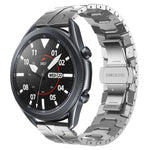 裝甲不鏽鋼金屬錶帶，適用於 Samsung Galaxy watch3 45mm，Samsung Galaxy watch 46mm，Samsung Gear S3 Classic，Samsung Gear S3 Frontier