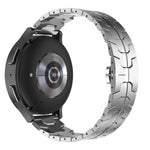 裝甲不鏽鋼金屬錶帶，適用於 Samsung Galaxy watch3 45mm，Samsung Galaxy watch 46mm，Samsung Gear S3 Classic，Samsung Gear S3 Frontier