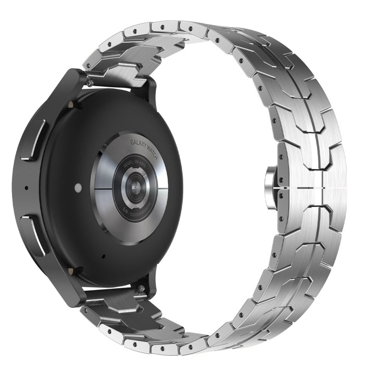 裝甲不鏽鋼金屬錶帶，適用於 Samsung Galaxy watch3 45mm，Samsung Galaxy watch 46mm，Samsung Gear S3 Classic，Samsung Gear S3 Frontier
