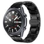裝甲不鏽鋼金屬錶帶，適用於 Samsung Galaxy watch3 45mm，Samsung Galaxy watch 46mm，Samsung Gear S3 Classic，Samsung Gear S3 Frontier