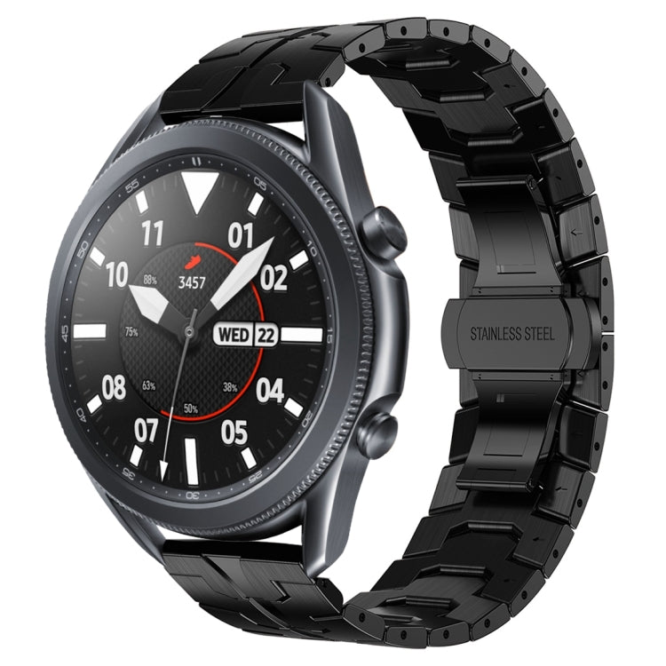 裝甲不鏽鋼金屬錶帶，適用於 Samsung Galaxy watch3 45mm，Samsung Galaxy watch 46mm，Samsung Gear S3 Classic，Samsung Gear S3 Frontier