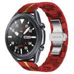 裝甲不鏽鋼金屬錶帶，適用於 Samsung Galaxy watch3 45mm，Samsung Galaxy watch 46mm，Samsung Gear S3 Classic，Samsung Gear S3 Frontier