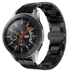 裝甲不鏽鋼金屬錶帶，適用於 Samsung Galaxy watch3 45mm，Samsung Galaxy watch 46mm，Samsung Gear S3 Classic，Samsung Gear S3 Frontier