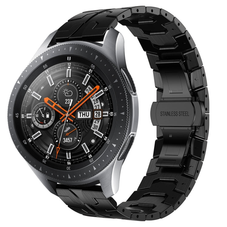 裝甲不鏽鋼金屬錶帶，適用於 Samsung Galaxy watch3 45mm，Samsung Galaxy watch 46mm，Samsung Gear S3 Classic，Samsung Gear S3 Frontier