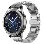 裝甲不鏽鋼金屬錶帶，適用於 Samsung Galaxy watch3 45mm，Samsung Galaxy watch 46mm，Samsung Gear S3 Classic，Samsung Gear S3 Frontier