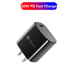 PD11 Mini 單埠 PD3.0 USB-C / Type-C 20W 快速充電器，適用 iPhone / iPad 系列，美規插頭，美規插頭