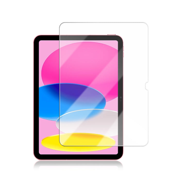 適用於 iPad 第十代 10.9 2022 mocolo 0.33mm 9H 2.5D 防爆鋼化玻璃膜