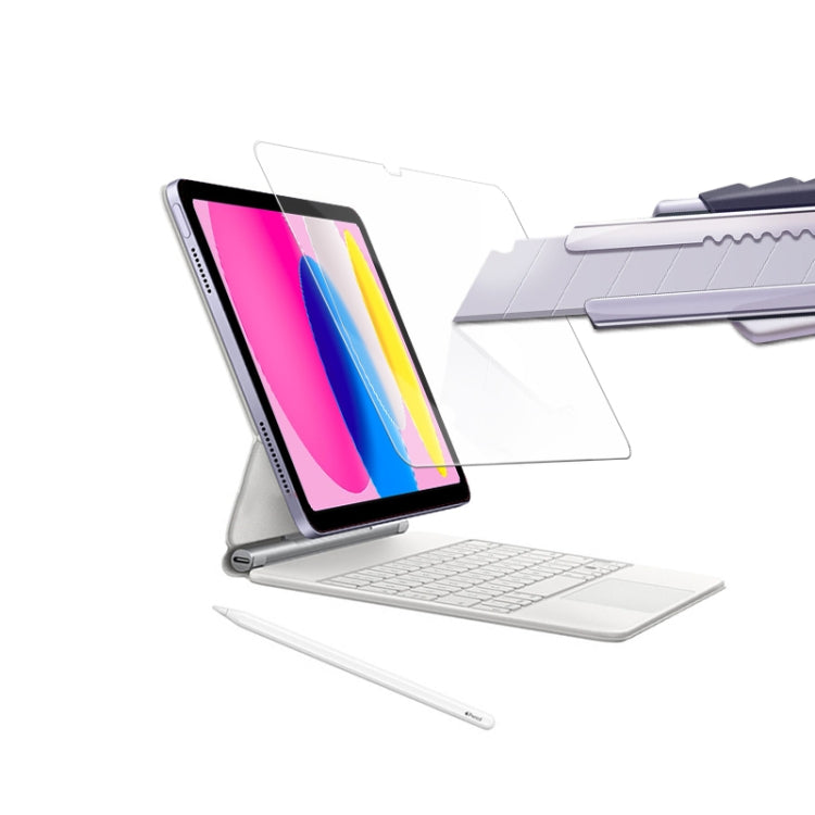 適用於 iPad 第十代 10.9 2022 mocolo 0.33mm 9H 2.5D 防爆鋼化玻璃膜