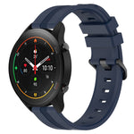 22mm Concave Striped Slicone Watch Band, For Xiaomi Watch S2 42mm, For Xiaomi Watch S2 46mm, For Xiaomi MI Watch S1, For Xiaomi MI Watch S1 Pro