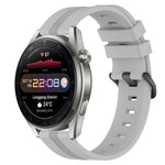 22mm Concave Striped Slicone Watch Band, For Huawei Watch GT3 Pro 46mm, For Huawei Watch Buds, For Huawei Watch 3 Pro New, For Huawei Watch GT3 46mm