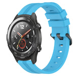 20mm Concave Striped Slicone Watch Band, For Huawei Watch GT3 Pro 43mm, For Huawei Watch GT3 42mm, For Huawei Watch GT2 42mm, For Huawei Watch 2
