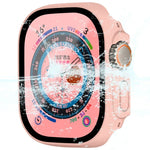 適用於 Apple Watch Ultra 3 / 2 / 1 49mm ENKAY Hat-Prince 防水全覆蓋 PC 框架 + 9H 鋼化玻璃保護殼