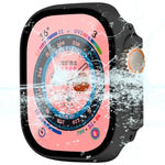 適用於 Apple Watch Ultra 3 / 2 / 1 49mm ENKAY Hat-Prince 防水全覆蓋 PC 框架 + 9H 鋼化玻璃保護殼