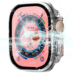適用於 Apple Watch Ultra 3 / 2 / 1 49mm ENKAY Hat-Prince 防水全覆蓋 PC 框架 + 9H 鋼化玻璃保護殼