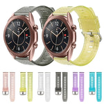 20mm 透明閃亮鑽石 TPU 錶帶，適用於 Samsung Galaxy Watch 3 41mm、Samsung Galaxy Watch 42mm、Samsung Galaxy Watch5 40mm / 44mm、Samsung Galaxy Watch5 Pro、Samsung Galaxy Watch4 / Watch4 Classic、Samsung Galaxy Watch3 4...