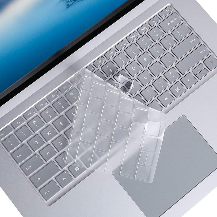 ENKAY 超薄軟性 TPU 鍵盤保護膜，適用於 Microsoft Surface Laptop 2/3/4/5 13.5 吋