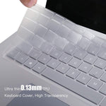 ENKAY 超薄軟性 TPU 鍵盤保護膜，適用於 Microsoft Surface Laptop 2/3/4/5 13.5 吋