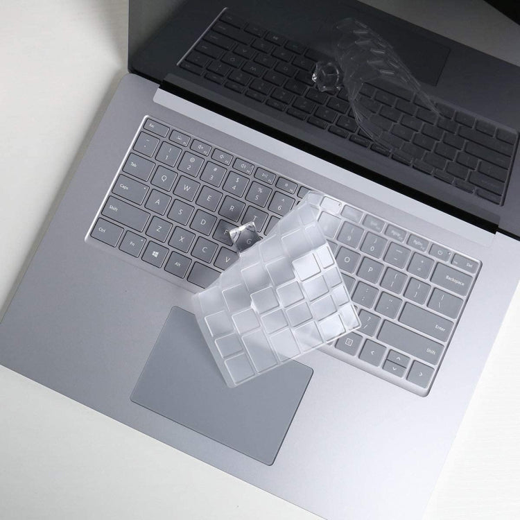 ENKAY 超薄軟性 TPU 鍵盤保護膜，適用於 Microsoft Surface Laptop 2/3/4/5 13.5 吋