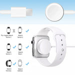 1米 USB 磁吸快速充電線，適用於 Apple Watch Ultra/8/7/6/SE/SE2/5/4/3/2/1，DS-XB011