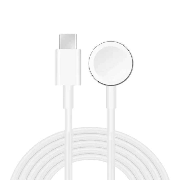 1米 USB-C / Type-C 磁吸快速充電線，適用於 Apple Watch Ultra/8/7/6/SE/SE2/5/4/3/2，DS-XB012