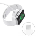 1米 USB-C / Type-C 磁吸快速充電線，適用於 Apple Watch Ultra/8/7/6/SE/SE2/5/4/3/2，DS-XB012