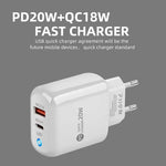 PD04 Type-C + USB 手機充電器，附 Type-C 對 Type-C 數據線，英規插頭，英規插頭 + Type-C 對 Type-C 數據線