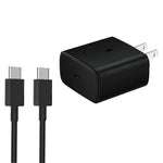 M135 45W USB-C / Type-C 埠快速充電器，附 5A Type-C 對 Type-C 數據線，美規插頭，美規插頭 + Type-C 數據線
