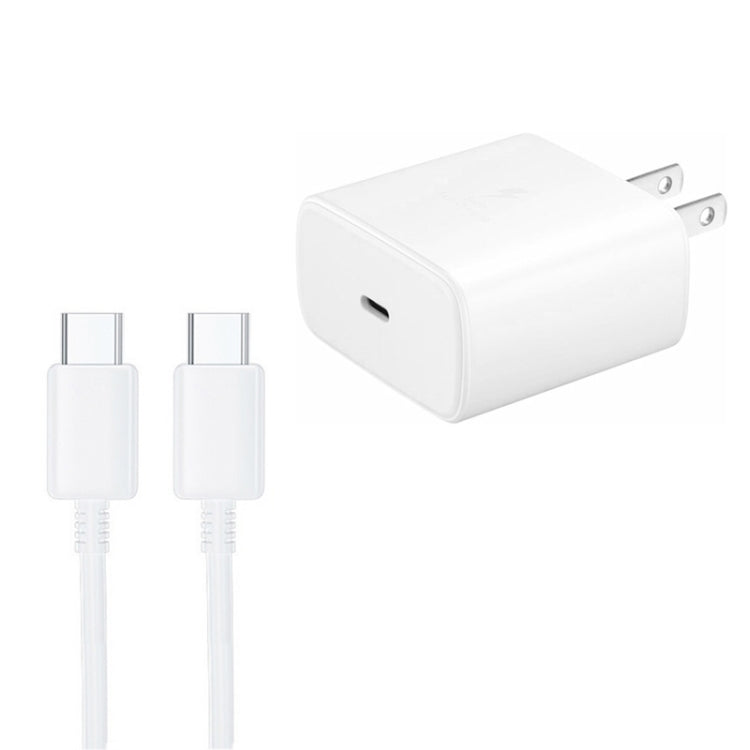 M135 45W USB-C / Type-C 埠快速充電器，附 5A Type-C 對 Type-C 數據線，美規插頭，美規插頭 + Type-C 數據線