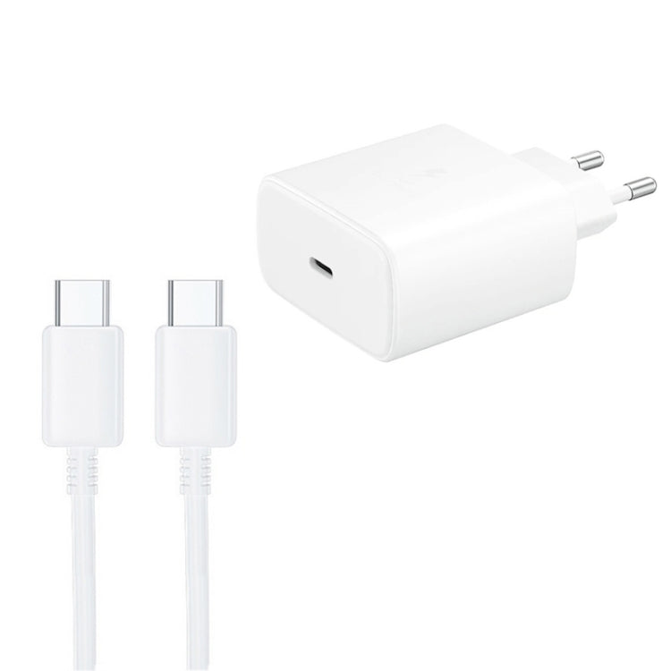 M135 45W USB-C / Type-C 埠快速充電器，附 5A Type-C 對 Type-C 充電線，歐規插頭，歐規插頭 + Type-C 充電線