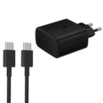 M135 45W USB-C / Type-C 埠快速充電器，附 5A Type-C 對 Type-C 充電線，歐規插頭，歐規插頭 + Type-C 充電線