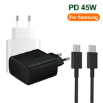 M135 45W USB-C / Type-C 埠快速充電器，附 5A Type-C 對 Type-C 充電線，歐規插頭，歐規插頭 + Type-C 充電線