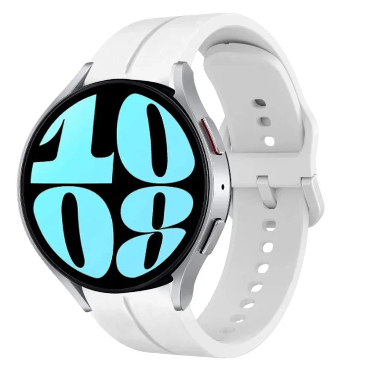 20mm 矽膠環形錶帶，適用於 Samsung Galaxy Watch 6 40mm，適用於 Samsung Galaxy Watch 6 Classic 43mm