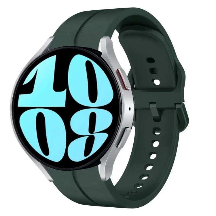 20mm 矽膠環形錶帶，適用於 Samsung Galaxy Watch 6 40mm，適用於 Samsung Galaxy Watch 6 Classic 43mm