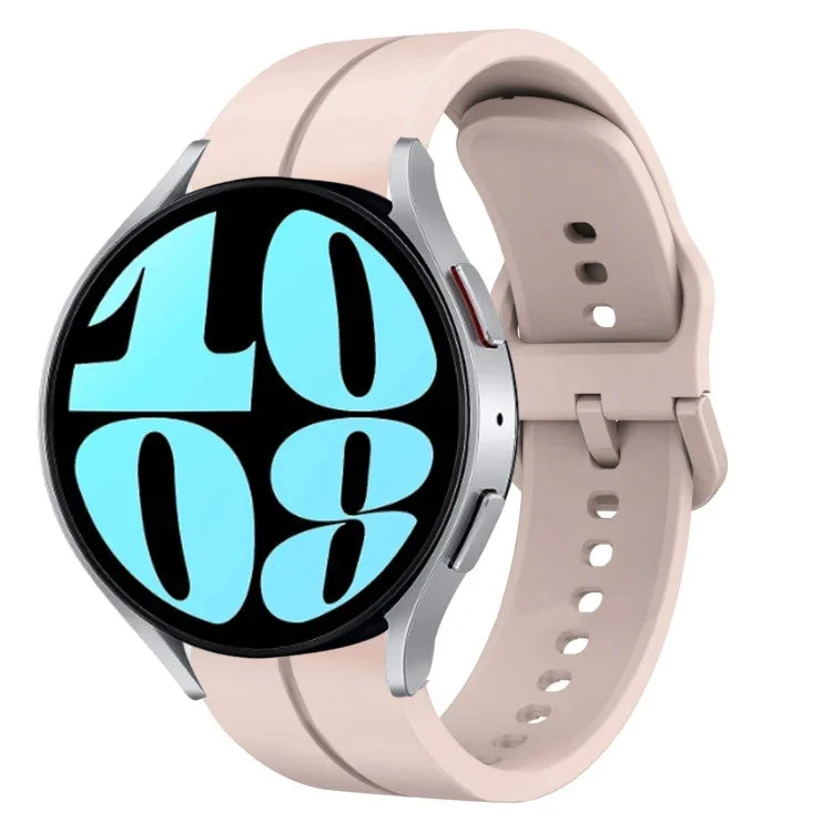 20mm 矽膠環形錶帶，適用於 Samsung Galaxy Watch 6 40mm，適用於 Samsung Galaxy Watch 6 Classic 43mm