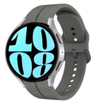 20mm 矽膠環形錶帶，適用於 Samsung Galaxy Watch 6 40mm，適用於 Samsung Galaxy Watch 6 Classic 43mm