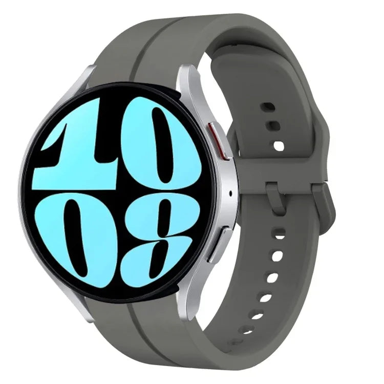 20mm 矽膠環形錶帶，適用於 Samsung Galaxy Watch 6 40mm，適用於 Samsung Galaxy Watch 6 Classic 43mm