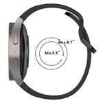 20mm 矽膠環形錶帶，適用於 Samsung Galaxy Watch 6 40mm，適用於 Samsung Galaxy Watch 6 Classic 43mm