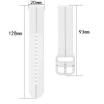 20mm 矽膠環形錶帶，適用於 Samsung Galaxy Watch 6 40mm，適用於 Samsung Galaxy Watch 6 Classic 43mm
