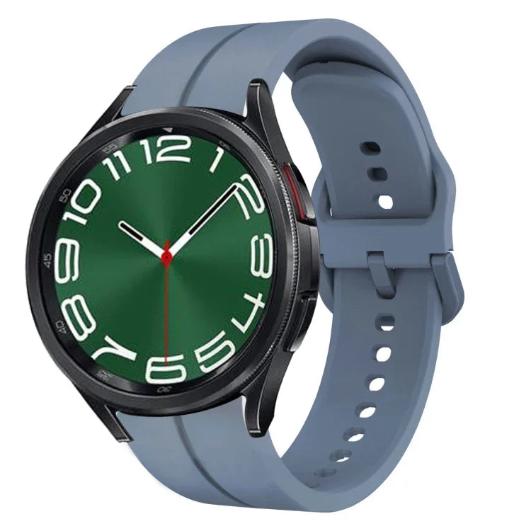 20mm 矽膠環形錶帶，適用於 Samsung Galaxy Watch 6 40mm，適用於 Samsung Galaxy Watch 6 Classic 43mm
