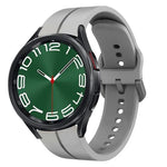20mm 矽膠環形錶帶，適用於 Samsung Galaxy Watch 6 40mm，適用於 Samsung Galaxy Watch 6 Classic 43mm