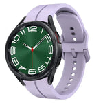 20mm 矽膠環形錶帶，適用於 Samsung Galaxy Watch 6 40mm，適用於 Samsung Galaxy Watch 6 Classic 43mm