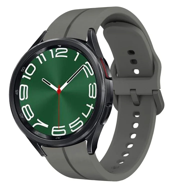 20mm 矽膠環形錶帶，適用於 Samsung Galaxy Watch 6 40mm，適用於 Samsung Galaxy Watch 6 Classic 43mm