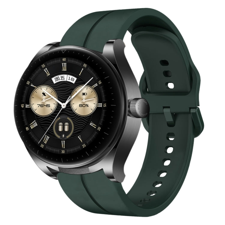 22mm Loop Silicone Watch Band, For Huawei Watch Buds, For Huawei Watch GT 3 SE, For Huawei Watch GT3 Pro 46mm, For Huawei Watch GT3 46mm