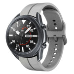 22mm Loop Silicone Watch Band, For Samsung Galaxy Watch3 45mm, For Samsung Galaxy Watch 46mm, For Samsung Gear S3 Classic, For Samsung Gear S3 Frontier
