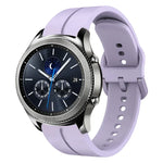 22mm Loop Silicone Watch Band, For Samsung Galaxy Watch3 45mm, For Samsung Galaxy Watch 46mm, For Samsung Gear S3 Classic, For Samsung Gear S3 Frontier