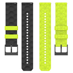 22mm 足球圖案雙色矽膠錶帶，適用於 Samsung Galaxy Watch3 45mm，適用於 Samsung Galaxy Watch 46mm，適用於 Samsung Gear S3 Classic，適用於 Samsung Gear S3 Frontier