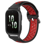 20mm Perforated Breathable Sports Silicone Watch Band, For Garmin Forerunner 645 Music, For Garmin Forerunner Sq2, For Garmin Forerunner Sq2 Music