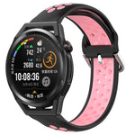 22mm Perforated Breathable Sports Silicone Watch Band, For Huawei Watch GT3 46mm, For Huawei Watch GT Runner, For Huawei Watch 3
