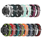22mm Perforated Breathable Sports Silicone Watch Band, For Xiaomi MI Watch Sport, For Xiaomi Haylou RT2 LS10, For  Xiaomi Haylou RS4 LS12