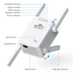 U8 300Mbps無線WiFi中繼擴展路由器Wi-Fi訊號放大器WiFi增強器，美規插頭，歐規插頭